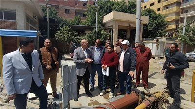 نائب محافظ الجيزة يعاين قطع أراضي مقترحة لإنشاء محطة رفع صرف صحي بعزبة العسيلي وتوسعات لمحطة برك الخيام