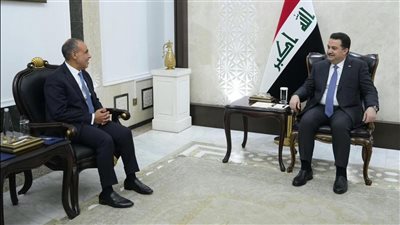 وزير الخارجية يلتقى مع رئيس وزراء جمهورية العراق الشقيقة