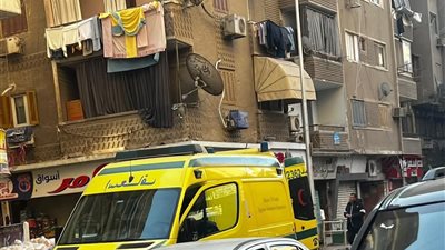 إصابات وانهيار جزئي.. لحظات الرعب في شقة حلوان 