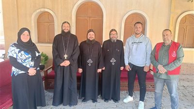 انتشار مكثف لفرق التأمين الطبي لتأمين احتفالات عيد القيامة في بني سويف 