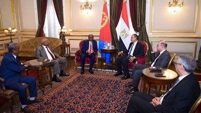 وزير الخارجية يعلن دعم مصر الكامل لسيادة دولة إريتريا ووحدة وسلامة أراضيها