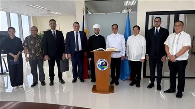 مستشار الرئيس الفلبيني للمصالحة والوحدة يستقبل وزير الأوقاف المصري ضمن زيارته للفلبين