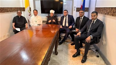 كبير أساقفة الفلبين يستقبل وزير الأوقاف المصري ضمن زيارته للبلاد