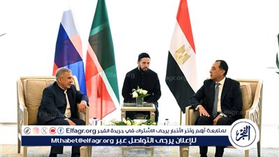 عاجل ـ بمقر مجلس الوزراء بالعاصمة الجديدة مدبولي يستقبل رئيس جمهورية تتارستان ويبحثان تعزيز التعاون الاستثماري والصناعي
