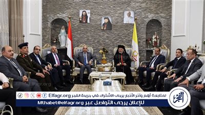 محافظ الإسماعيلية يزور كنائس المحافظة للتهنئة بعيد القيامة المجيد