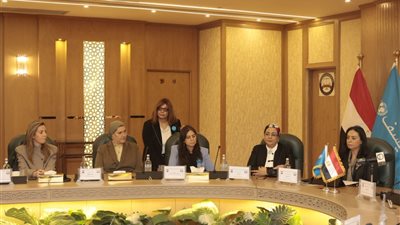 وزيرة التضامن الاجتماعي تشهد افتتاح 