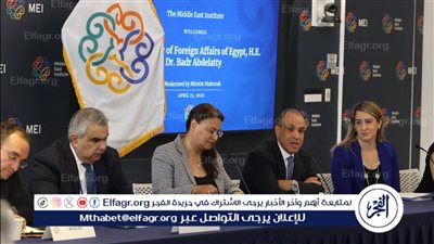 وزير الخارجية يستعرض موقف مصر من الأزمات الإقليمية بواشنطن (صور)