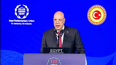 رئيس النواب أمام الاتحاد البرلماني الدولي: القضية الفلسطينية تأتي في صدارة الأولويات