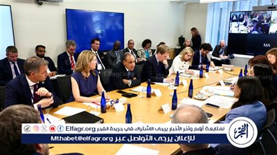 وزير الخارجية يشارك في حلقة نقاشية رفيعة المستوى حول التعافي المبكر في غزة