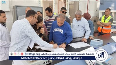 رئيس مياه الفيوم يتفقد محطات معالجة مياه الصرف الصحي بمركز إطسا