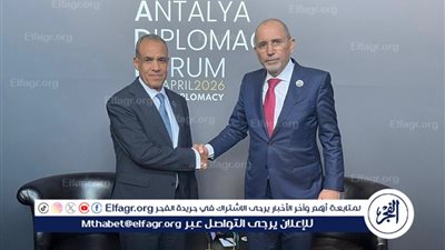 وزير الخارجية يلتقي بنظيره الأردني على هامش منتدى أنطاليا الدبلوماسي