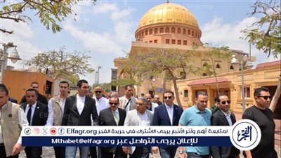 محافظ الدقهلية ووزير الشباب والرياضة يتفقدان منشآت نادي جزيرة الورد الرياضي