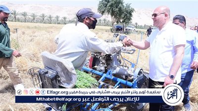 النعماني:حصاد سنابل الخير يتجدد كل عام من قلب مزارع جامعة سوهاج