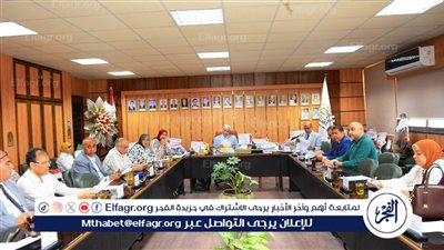 عبدالمولى يترأس اجتماعا لمجلس شئون التعليم والطلاب بجامعة أسيوط