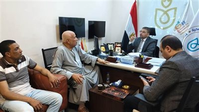 مدير الرعاية الصحية بالأقصر يلتقى بأعضاء مجلس الشيوخ لدعم استدامة الخدمات الصحية