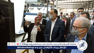 عاجل ـ رئيس الوزراء يفتتح مصنع شركة 
