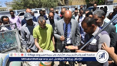 محافظ أسيوط يتفقد أعمال توريد القمح بصوامع مطاحن مصر الوسطى بحي شرق 