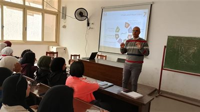 جامعة المنصورة: كلية علوم الرياضة تنظم ورشة «تصميم حملات التسويق الرقمي للمشروعات الرياضية»
