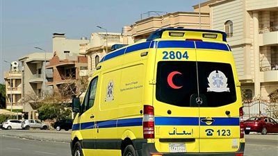 إصابة 5 أشخاص في حادث إنقلاب سيارة بطريق القاهرة الفيوم الصحراوي 