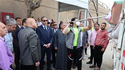 محافظ الجيزة: 12 موقعًا تخزينيًا لاستقبال القمح وتسهيل التوريد للمزارعين