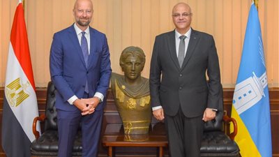 محافظ الإسكندرية يبحث مع سفير النرويج تعزيز التعاون المشترك وفتح آفاق جديدة للاستثمار