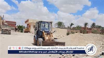 حملات مكثفة للنظافة ورفع الإشغالات وتجميل الشوارع بمركزى سنورس ويوسف الصديق