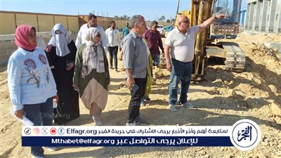 رئيس مياه الفيوم يتابع المرحلة الثالثة بمحطة العزب الجديدة ويوجه بسرعة إنهاء الأعمال