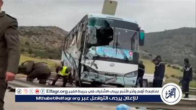 تونس: وفاة رضيع وإصابة 50 آخرين في انقلاب حافلة قادمة من الجزائر