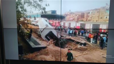 انقلاب عربة بقطار أسوان–القاهرة الروسي دون وفيات.. 