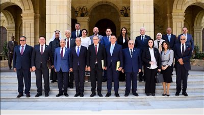 وزير الخارجية يلتقي مع لجنة العلاقات الخارجية والعربية والأفريقية بمجلس الشيوخ