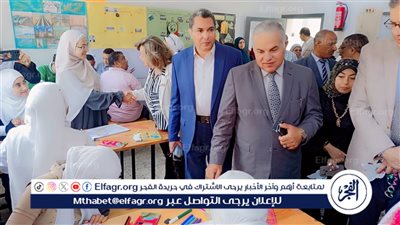 قبيصي يتابع نماذج من الأنشطة لطلاب التربية الخاصة بمدرستي الأمل للصم وضعاف السمع والتربية الفكرية بشرق الفيوم