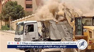 حملات مكثفة للنظافة ورفع الإشغالات وتحسين المظهر الحضاري بمركزي إطسا وطامية