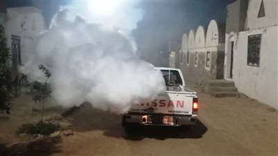 حملات مكثفة لمكافحة الناموس وناقلات الأمراض بمدينة كلابشة