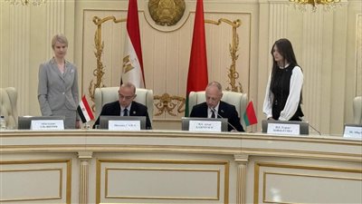 وزير الاستثمار يوقع بروتوكول تعاون شامل مع بيلاروسيا لتعزيز الاستثمار والتبادل التجاري