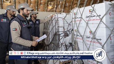 بدعم من وكالة الإمارات للمساعدات الدولية.. وصول آخِر طائرات جسر حميد الجوي إلى العريش لدعم غزة