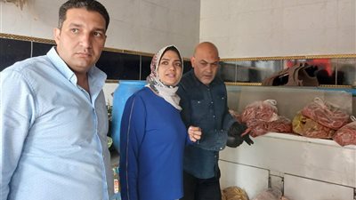 نصف طن لحوم ومصنعات فاسدة في قبضة حملة رقابية بالقليوبية قبل عيد الأضحى