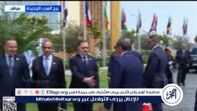 عاجل- السيسى يصل إلى المقر الجديد لجامعة سنجور إبداء مراسم الافتتاح
