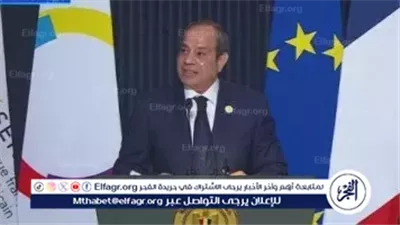 عاجل- الرئيس السيسي: نثمّن دعم فرنسا في إعداد الكوادر الإفريقية وجامعة سنجور ركيزة للتنمية