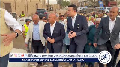 جولة ميدانية لوزير النقل بمحور أبوتيج بساحل سليم لمتابعة سير الأعمال بأسيوط