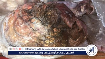 مديرية تموين الفيوم ضبط 1332 كيلو لحوم فاسدة وغير صالحه للأستهلاك الادمي والحيواني 
