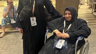 «كنت فاكرة المشوار صعب».. حاجة مصرية تشيد برعاية بعثة القرعة في مكة
