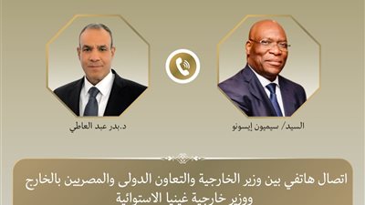 وزير الخارجية ونظيره الإكواتوري يبحثان تعزيز العلاقات الثنائية والتنسيق بشأن قضايا السلم والأمن والتنمية في إفريقيا