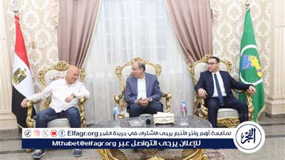 محافظ المنيا يستقبل نائب وزيرة الإسكان لمتابعة مشروعات مياه الشرب والصرف الصحي بالمحافظة
