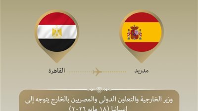 وزير الخارجية يتوجه إلى مدريد