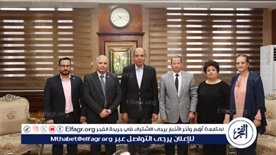 محافظ المنيا يستقبل وفد نقابة المهندسين 