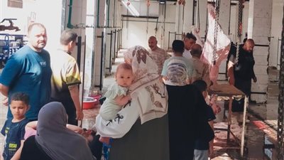 إقبال متزايد على المجازر الحكومية بالقليوبية.. وذبح 3732 أضحية حتى رابع أيام العيد